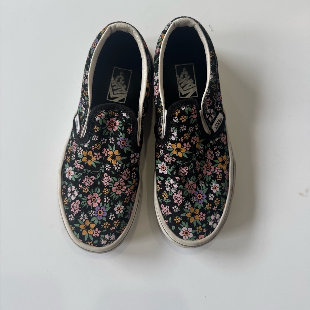 Vans Floral Slip-On Sneakers